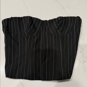 Edikted Black and White Striped Camisole